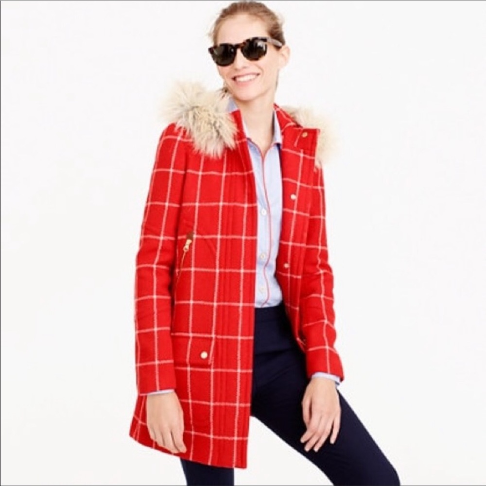 Nwot. J. Crew Wool Coat View 2